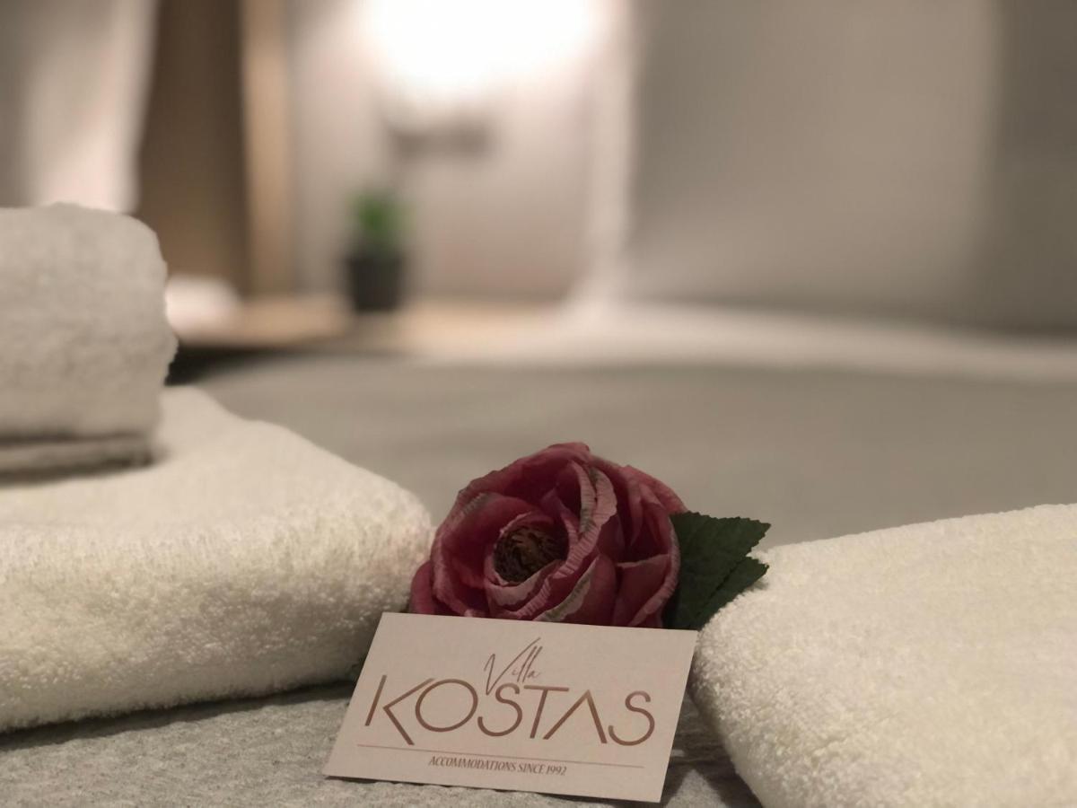 Villa Kostas Accommodations - Nea Vrasna Bagian luar foto